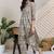 Women Floral Printed Regular Pure Cotton Kurta With Trousers