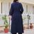 Women Ethnic Motifs Embroidered Thread Work Pure Cotton Kurta with Palazzos