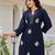 Women Ethnic Motifs Embroidered Thread Work Pure Cotton Kurta with Palazzos