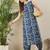 Women Floral Printed Regular Pure Cotton Kurta with Harem Pants