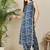 Women Floral Printed Regular Pure Cotton Kurta with Harem Pants