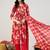 Floral Printed Empire Gotta Patti Pure Cotton Kurta & Trousers & Dupatta