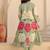 Floral Printed Screen Pure Cotton Kurta With Trousers