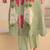 Floral Printed Screen Pure Cotton Kurta With Trousers