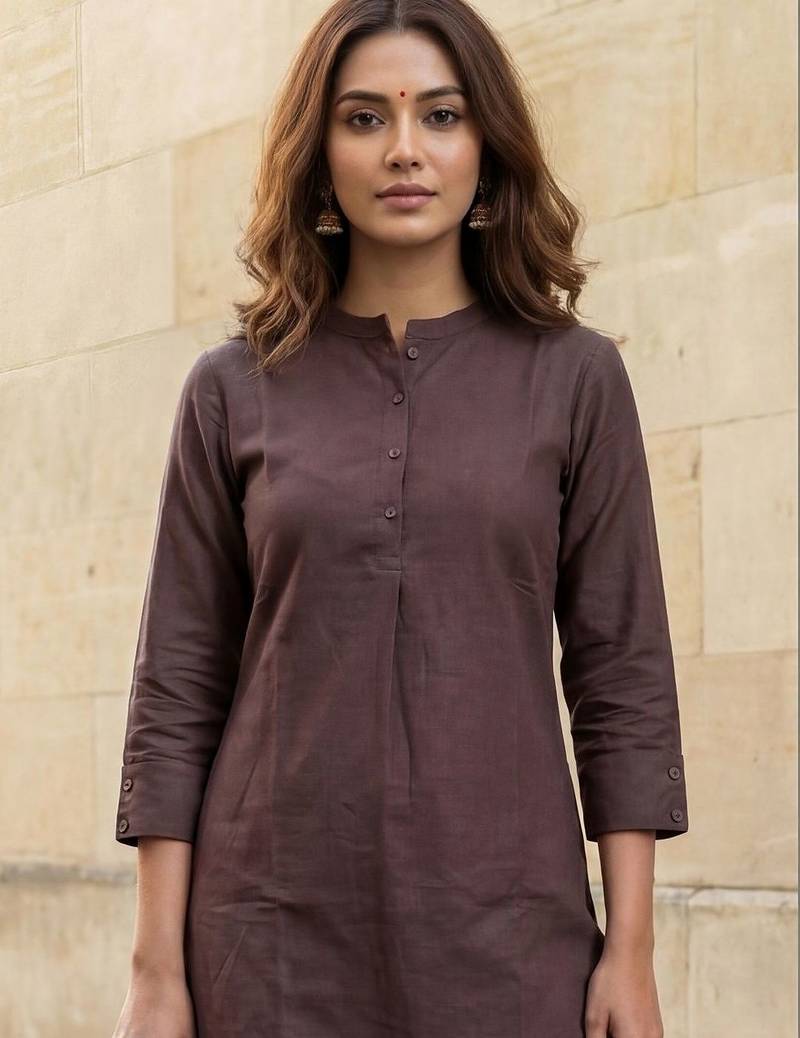 Women Regular Pure Cotton Kurta with Salwar