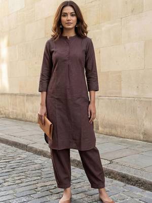 Women Regular Pure Cotton Kurta with Salwar 4