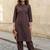 Women Regular Pure Cotton Kurta with Salwar