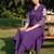 Women Embroidered Pleated Thread Work Pure Cotton Kurta with Trousers
