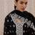 Ethnic Motifs Embroidered Pure Cotton Anarkali Kurta With Trouser And Dupatta