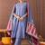 Women Solid Cotton A-Line Kurta with Trousers & Dupatta