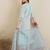 Round Neck Floral Embroidered Regular Thread Work Straight Kurta Set