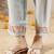 Round Neck Floral Embroidered Regular Thread Work Straight Kurta Set
