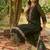 Floral Embroidered Organza Straight Kurta With Trousers & Dupatta