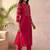 Women Ethnic Motifs Embroidered Regular Kurta with Trousers
