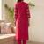 Women Ethnic Motifs Embroidered Regular Kurta with Trousers