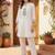 Women Ethnic Motifs Embroidered Regular Thread Work Pure Cotton Kurti with Trousers