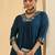 Women Ethnic Motifs Embroidered Pure Cotton Kurta with Trousers