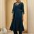 Women Ethnic Motifs Embroidered Pure Cotton Kurta with Trousers