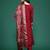 Floral Embroidered Thread Work Kurta with Trousers & With Dupatta