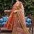 Women Floral Embroidered Regular Thread Work Pure Cotton Kurta with Trousers & With Dupatta