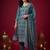 Ethnic Motifs Embroidered Thread Work Kurta with Trousers & With Dupatta