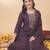 Women Ethnic Motifs Embroidered Regular Mirror Work Kurta with Trousers & With Dupatta