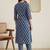 Women Paisley Printed Panelled Mirror Work Pure Cotton Kurta with Trousers