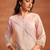 Women Floral Printed Regular Linen Kurta with Trousers & With Dupatta
