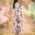 Women Floral Printed Regular Pure Cotton Kurta with Trousers