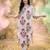 Women Floral Printed Regular Pure Cotton Kurta with Trousers