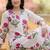 Women Floral Printed Regular Pure Cotton Kurta with Trousers
