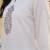 women paisley embroidered regular thread work  cotton kurta with trousers