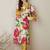 Women Floral Printed Regular Pure Cotton Kurta with Trousers
