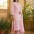 Women Ethnic Motifs Embroidered Regular Chikankari Pure Cotton Kurta with Trousers & With Dupatta
