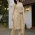 Women Floral Embroidered Regular Thread Work Pure Cotton Kurta with Trousers & With Dupatta