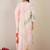 Women Floral Printed Regular Linen Kurta with Trousers & With Dupatta