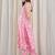 women floral printed regular  cotton kurta with trousers