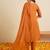 women floral embroidered regular thread work  cotton kurta with trousers & with dupatta