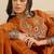 women ethnic motifs embroidered regular thread work  cotton kurta with trousers & with dupatta