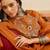 women ethnic motifs embroidered regular thread work  cotton kurta with trousers & with dupatta