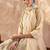 floral embroidered  cotton regular thread work kurta with trousers & dupatta