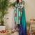 women floral printed regular  cotton kurta with trousers & dupatta
