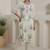 Women Floral Embroidered Thread Work Pure Cotton Kurta with Trousers & Dupatta