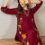 Women Floral Printed Regular Thread Work Kurta with Palazzos