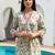 Women Floral Printed Cotton Kurta with Trousers
