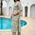 Women Floral Printed Cotton Kurta with Trousers