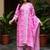 Women Floral Printed Cotton Kurta with Trousers & Dupatta