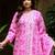 Women Floral Printed Cotton Kurta with Trousers & Dupatta