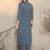 women striped  cotton kurta with trouser