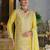 Adults-Women Woven Design Embroidered Kurta with Palazzos & Dupatta